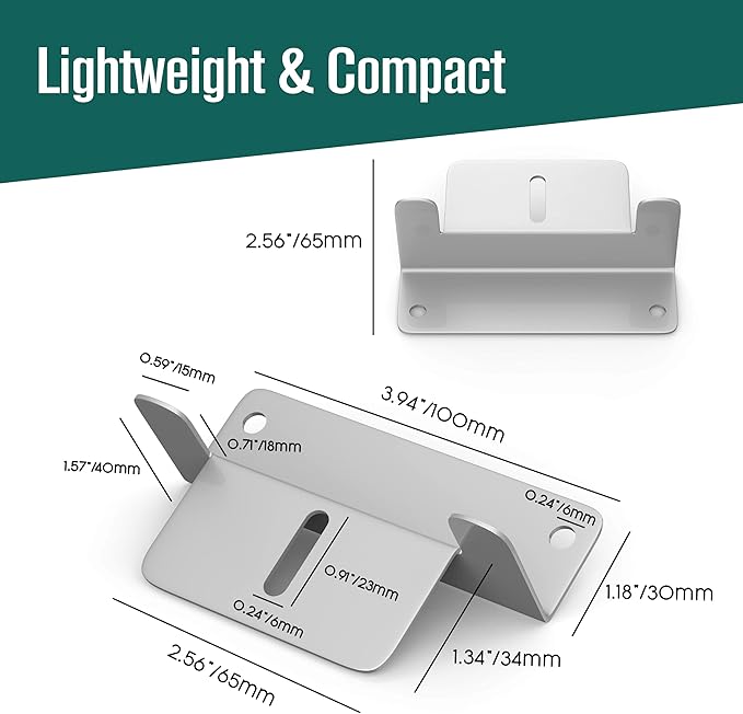 Solar Panel Mounting Brackets, Solar Panel Mount, Z Bracket, Z Brackets for Mounting, Roof, RV, Trailer, Rack, Wall, Home, Off Grid, Boat, Camping, Setup, Aluminum, Installation Hardware Kit, 16 PC