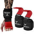 Weight Lifting Hooks, Padded Weight Lifting Straps Wrist Straps for Men and Women, Premium Deadlift Straps for Weightlifting and Powerlifting, Weight Lifting Gloves for Pull Ups