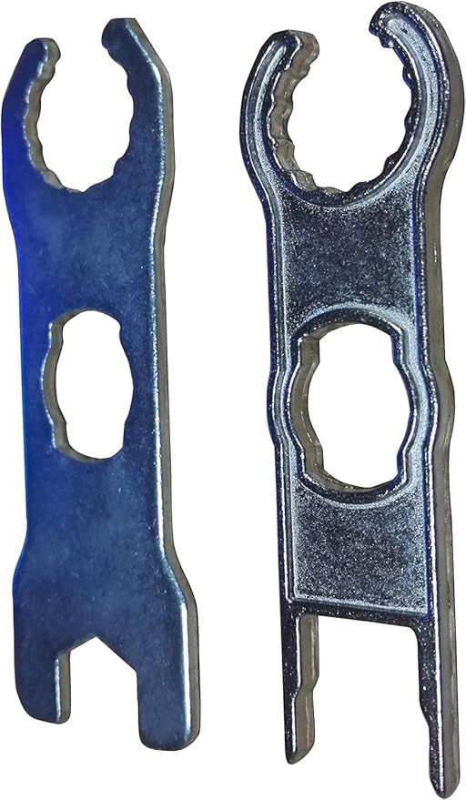 Sunway Solar Panel Connector Tool Works For Solar Connectors Assembly and Disassembly,Metal Spanner Wrenches Crimping Tool For Solar PV System Extension Cable Wire Kit- 1 Pair