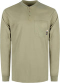 KONRECO FR Shirts for Summer Flame Resistant Shirt 5.5oz Light Weight CAT2 Henley Shirts