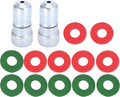 X AUTOHAUX Car Marine Boat Battery Terminal Anti Corrosion Washers Protector and Terminal Cleaning Brush