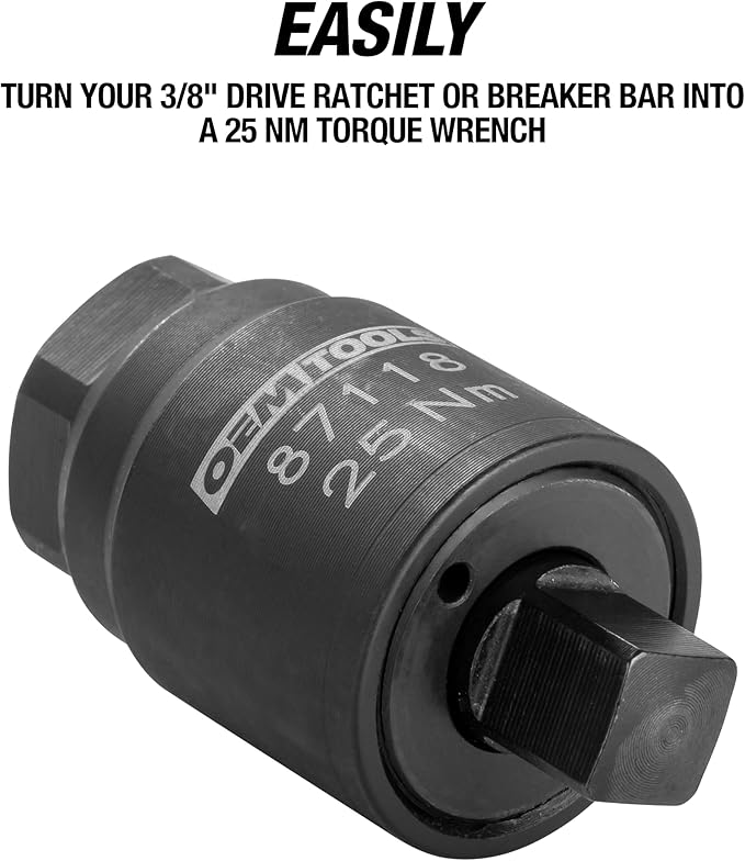 Torque Limiting Adapter for Oil Filter Canister Caps