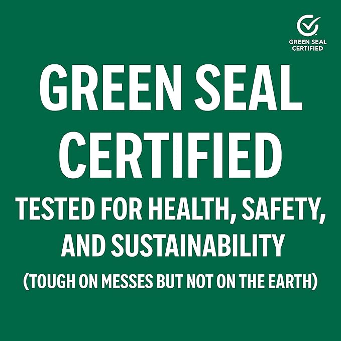 Sustainable Earth Ready‑to‑Use Glass Cleaner Refill, 1‑Gallon Bottle — Ammonia‑Free Streak‑Free Formula for Windows, Mirrors & Glass Surfaces