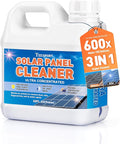 Teexpert Solar Panel Cleaner (32oz Makes 150 Gallons), Ultra Concentrated Glass & Solar Panel Cleaning, Pro Streak-Free Ultra Quick Dry Remove Dirt, Dust, Droppings, Oils, Fingerprints & Water Spots