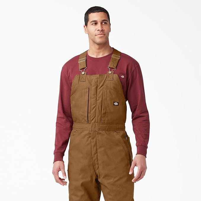 Dickies Men's Premium Insulated Duck Bib All