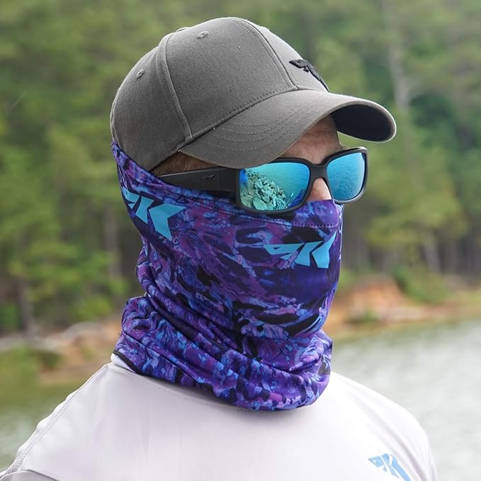 KastKing Sol Armis Neck Gaiter - UPF 50 Face Mask - UV Sun Protection Mask for Men & Women, Fishing, Hiking