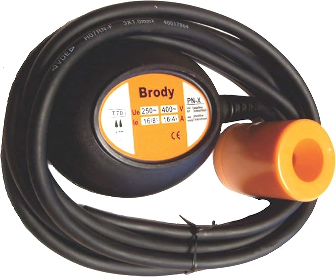 BRODY Automatic Float Switch Water Tank Level Sensor on/Off Control with 10' Cable Sump Pump