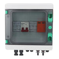 PV Combiner Box 2 String Solar Combiner Box with 15A 32A Circuit Breaker DC500V