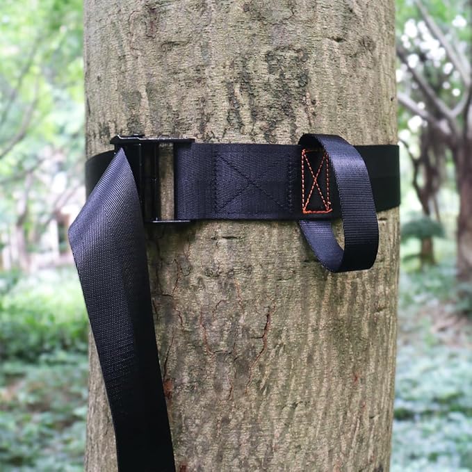 Boaton Tree Strap for Hunting, Quick and Quiet Set Up, Tree Stand Safety Strap, Tree Strap for Safety Harness, Tree Stand Accessories