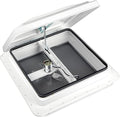 RV Roof Vent With 12V Fan Reversible 14" x 14"