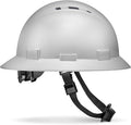 Acerpal Full Brim Vented Camo Design Matte Finish OSHA Construction Hard Hat with 6-Point Suspension