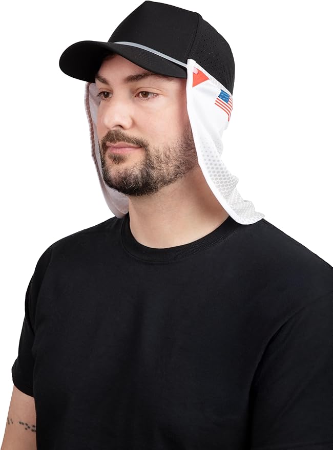 CoolNES - UV Sun Protection Neck Drape Adjustable Multifunctional 2 in 1 Face Covering for Outdoor Fishing - Unisex