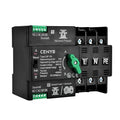 Automatic/Manual Transfer Switch for Home Generator 3P 100A AC220V Uninterrupted Power Supply DIN Rail Mount Toggle Changeover Module