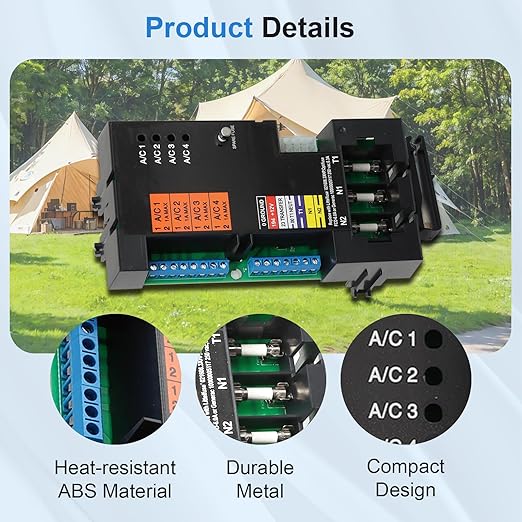 A0004499959 Transfer Switch Smart AC Module Load Generator Shed Module Replacement for Generac 100 200 Amp Automatic Transfer Switch, ATS Control Module Replace 10000004183