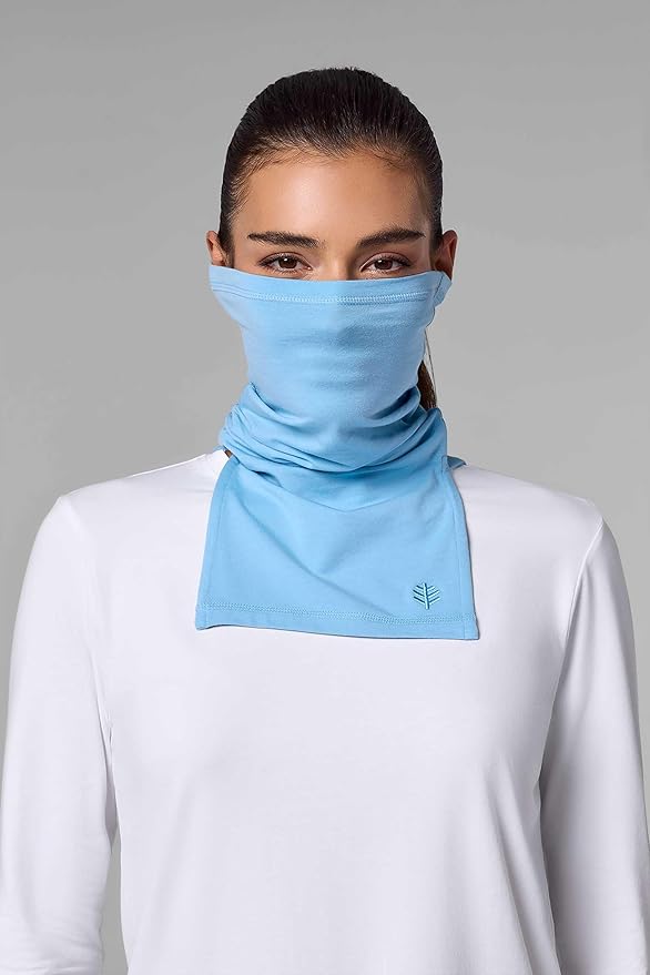 Coolibar Sun Neck Gaiter - UPF 50+ Sun Protection - Key West