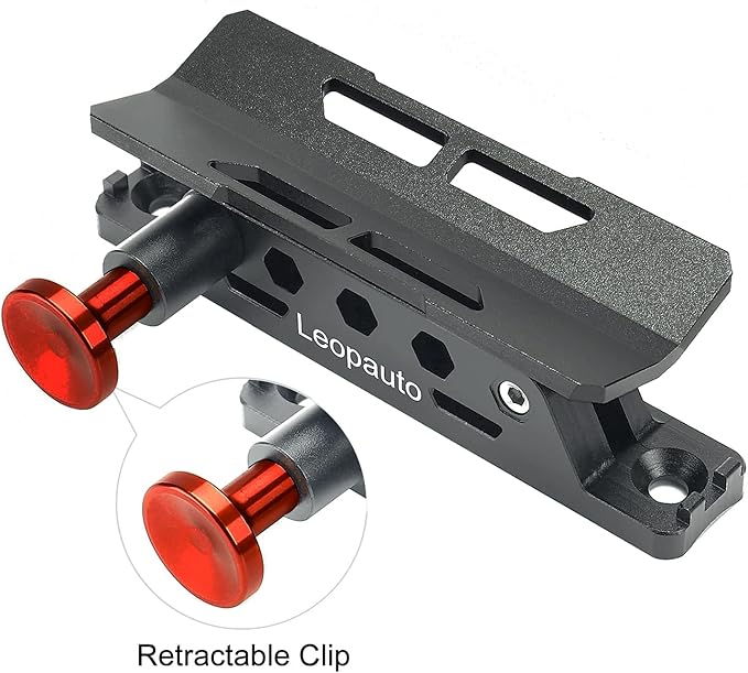 Universal Fire Extinguisher Mount, Aluminum Quick Release Roll Bar Fire Extinguisher Bracket Holder with 8 Clamps Compatible with Jeep Wrangler JK TJ JL JKU Polaris RZR Ranger UTV, Gray