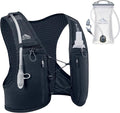 Kids Hydration Backpack with Water Bladder, USA Original Patent, Adjustable Reflective Running Vest with 8 Pockets, Lightweight Kids Hiking Backpack for Boys & Girls
