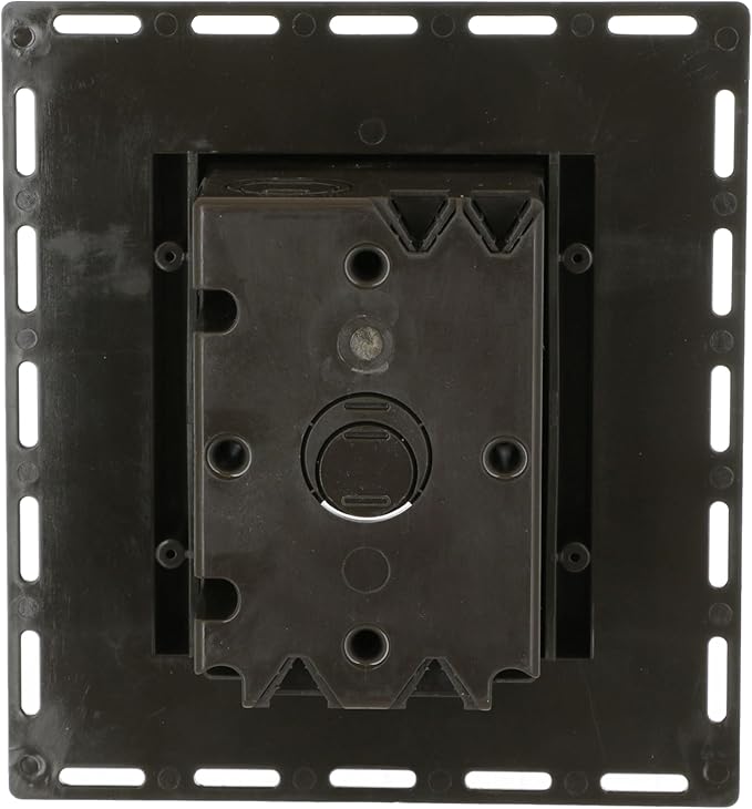 TayMac MR420CZ 1-Gang Recessed Enclosure Extra Duty, 6-in-1 Nonmetallic Weatherproof in-Use Cover, Horizontal/Vertical, Bronze
