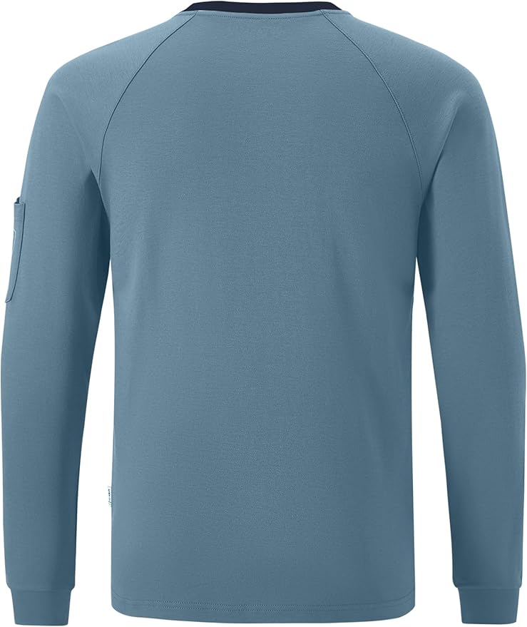 FR Shirts for Men Flame Resistant Shirts 6.5oz Light Weight Long Sleeve Fire Retardant Shirts CAT2/HRC2