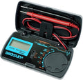 allsun Manual Range Mini Digital Multimeter 6 Functions Handheld Folding Voltmeter 3-1 2 Digit Pocket DMM DC/AC DC Ammeter Ohm Continuity Diode Tone Tester EM3081