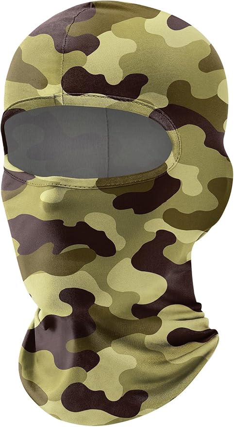 Fuinloth Balaclava Ski Mask, Motorcycle Cold Winter Scarf Windproof Warmth Neck Gaiter for Men/Women