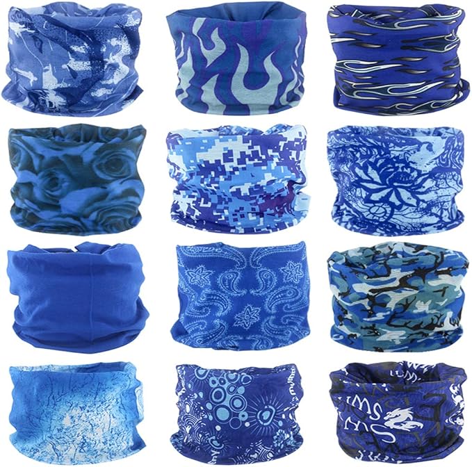 Neck Gaiter Masks Tube Scarf,Seamless Bandanas Buffs Gators,Ourdoor Face Mask Face Covering Multi Headwear