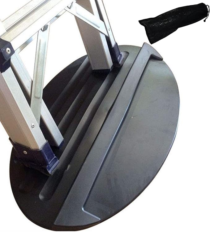Extension Ladder Mat,Soft Rubber Non-Slip Anti-Skid Mat,Floor Protect Protection Safety Stopper Mat,Stepladder Telescoping Accessories