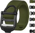 TECEUM Tactical Belt – Heavy-Duty & Quick Release – Military, Work, Rigger, Duty & Utility Belt for Men