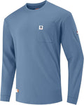 FR Shirts for Men 6.5oz Lightweight Fire Resistant Shirts for Men Long Sleeve NFPA2112/CAT2