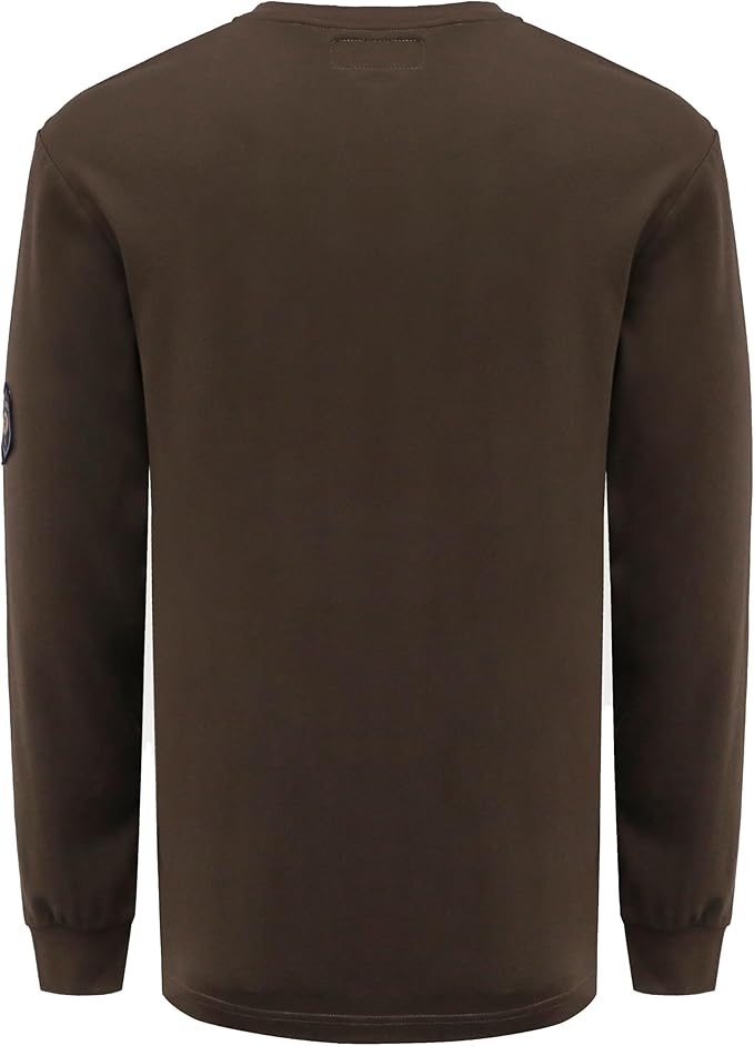BOCOMAL FR Shirts Flame Resistant Shirt 5.5oz 100% Cotton Light Weight CAT2 Fire Retardant Henley Shirts