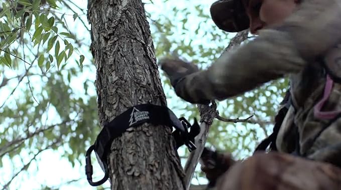 Hunter Safety System Quick-Connect Treestrap - Comfortable Tree Climbing and Hunting Gear and Durable Hunting Equipment
