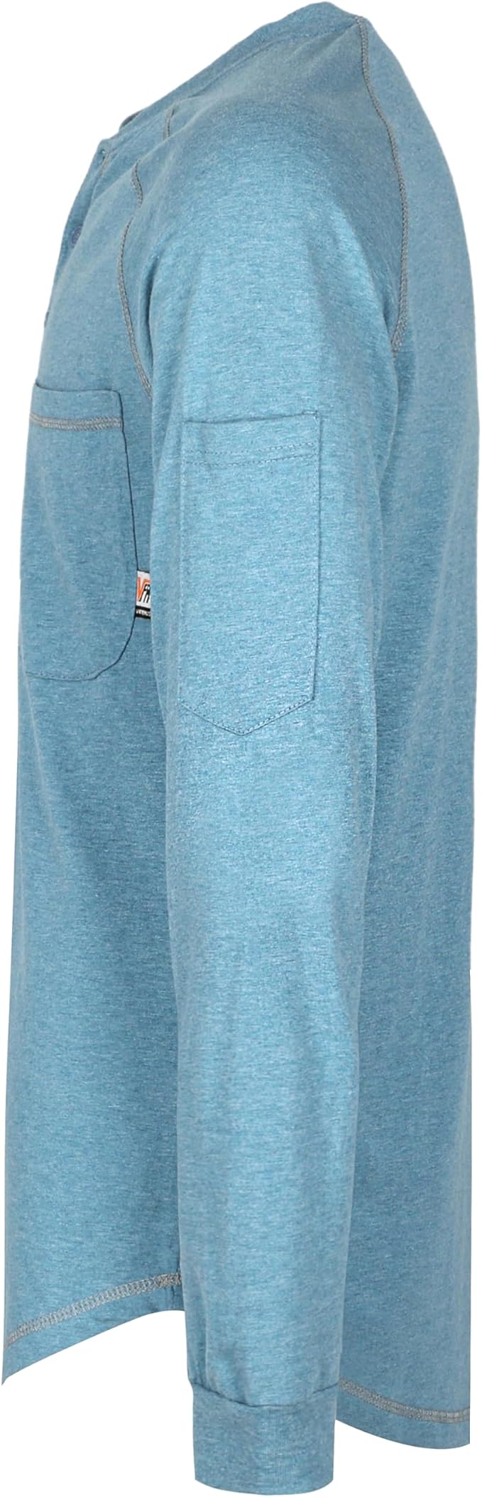 VATRENUS FR Shirts Henley 5.5oz 100% Cotton Flame Resistant Long Sleeve T-Shirts