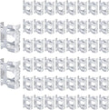 50 Pieces of Aluminum Water Guide Clips for Solar Panels Designed for Efficient Drainage Solutions (30mm)