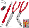3Pcs Electrical Disconnect Pliers, Upgrade Electrical Connector Pliers, Automotive Electrical Connector Removal Tool, Automotive Electrical Terminal Connector Separator Removal Tool for Cars