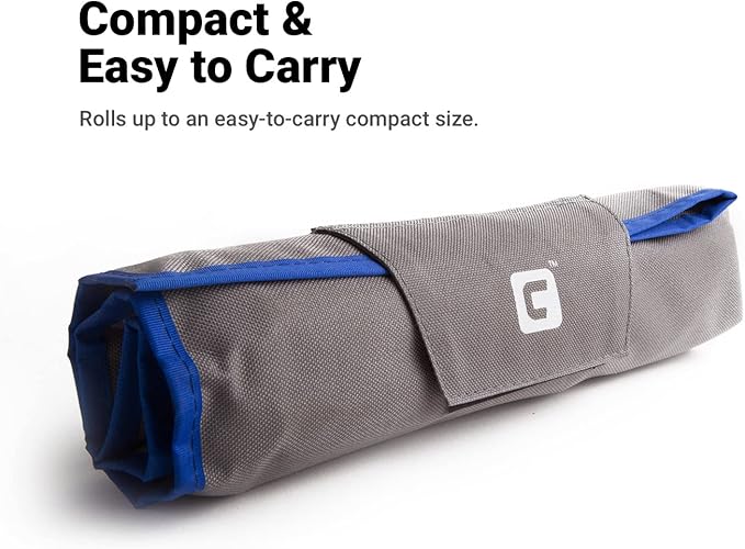 Capri Tools Wrench Roll Up Pouch Standard Pockets