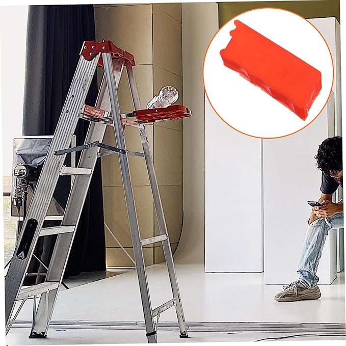 Angoily Ladder Accessories Nonslip Foot Pads for Step Ladders Protective Caps for Construction and Commercial Use and Prevents Damage