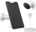 6w Premium Solar Panel Charger Compatible with Google Nest Cam Outdoor or Indoor (Battery Version), with 13.1Ft/4m Fast Charging Cable, IP65 Weatherproof and Adjustable Mount