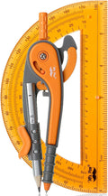Mr. Pen- Compass and Protractor Set, Math Compass for Geometry and Drawing