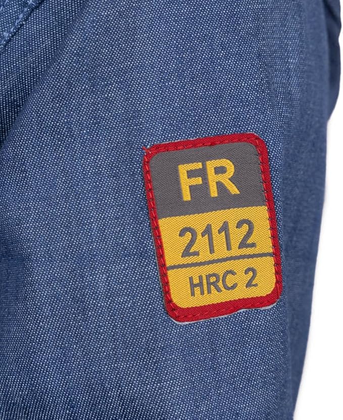 Flame Resistant FR Denim Shirt - 100% C - 7 oz