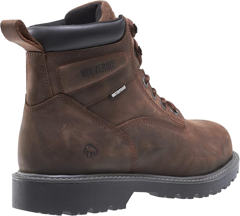 Wolverine Men's Floorhand Waterproof Steel Toe 6" Boot