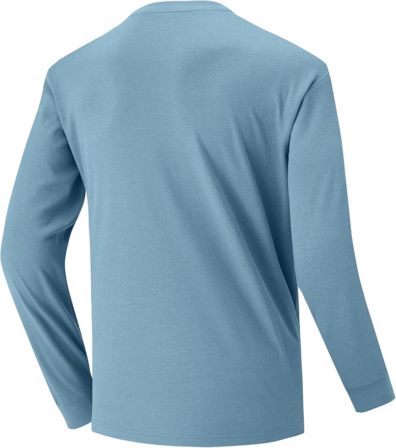 FR Shirts for Men 100% Cotton 5.5oz Lightweight NFPA2112/CAT2 Flame Resistant Shirts for Men Long Sleeve