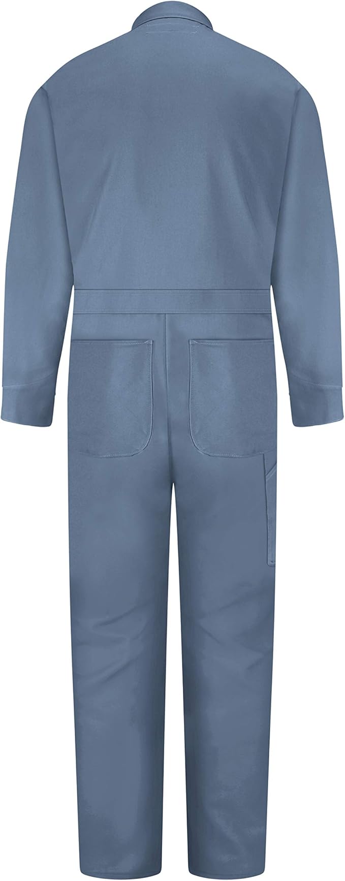 Red Kap Men's Snap Front Cotton Coverall, Oversized Fit, Long Sleeve