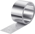 Zonon 4" x 100' Aluminum Roll Flashing for Roof and Garden, Flashing Weatherproofing Metal Roofing Panels for Moss Mildew Prevention Sealing Windows Doors Siding Roofing Stains