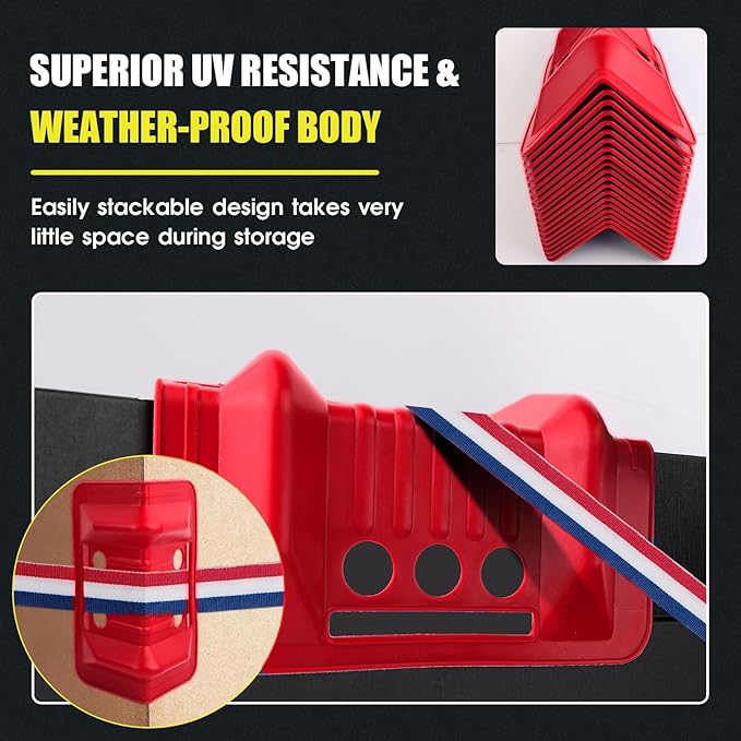 20 Pack Corner Edge Protectors for Cargo Loads, Heavy Duty Tiedown Corner Protector Flatbed Edge Corner Protector Holder Edge Protectors for Pallets,Trailer,Truck