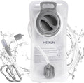 Hydration Bladder 1.5L-2L-2.5L-3L,Leak Proof Water Reservoir, BPA Free Military Water Storage Bladder Bag Hydration Pack Replacement Easy Clean for Bicycling Hiking Camping Hunting Running