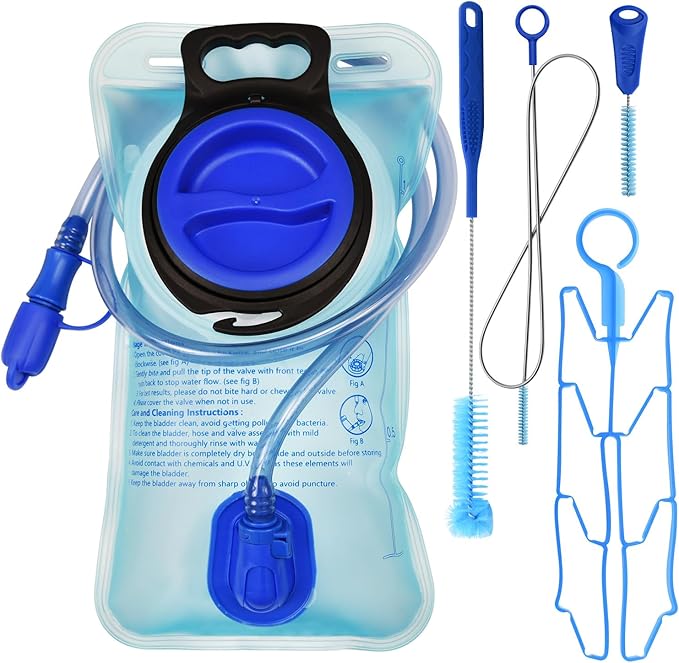 1.5L/2L/2.5L/3L Hydration Bladder, Large Opening Water Storage Bladder Bag, for Cycling Hiking Camping