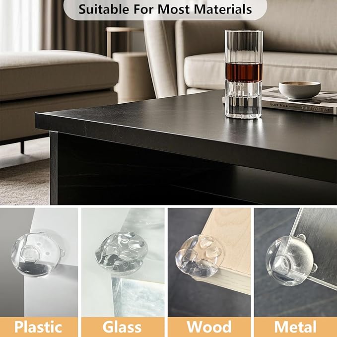 Corner Protector Baby Corner Guards for Furniture Corners, 12Pack Clear Furniture Corner Protectors, Animals Silicone Table Edges Protectors for Cover Furniture