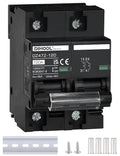DIHOOL DC Circuit Breaker 100 Amp Solar Disconnect Switch 2p 1000V for PV, UPS, RV Battery,DIN Rail Mount…