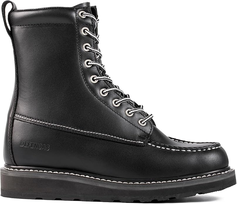 Men's SureTrack 6" & 8'' Leather Soft Toe Work Boot for Men, Welt Construction, Oil/Slip Resistant, Wedge Sole, Moc Toe Men's Work Boots, EH, 84994 & 86994