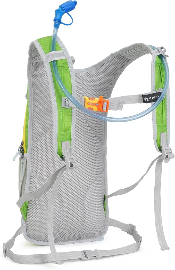 Hydration Backpack with 2L Bladder – Durable Lightweight Water Pack for Running, Hiking, Biking – Fits Men, Women, Youth